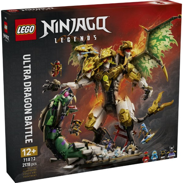 Фото - Конструктор LEGO  Ninjago Битва Ультрадракона (71872)