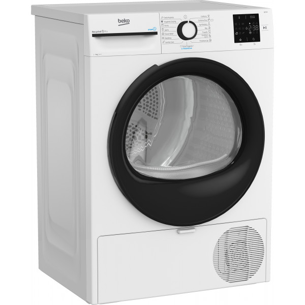 Фото - Комплект техніки Beko Пральна машина з фронтальним завантаженням + Сушильна машина + Комплект кріплень для встановлення в колону Beko BM1WFSU36233WPBB + BM3T37239WB + NPSKW