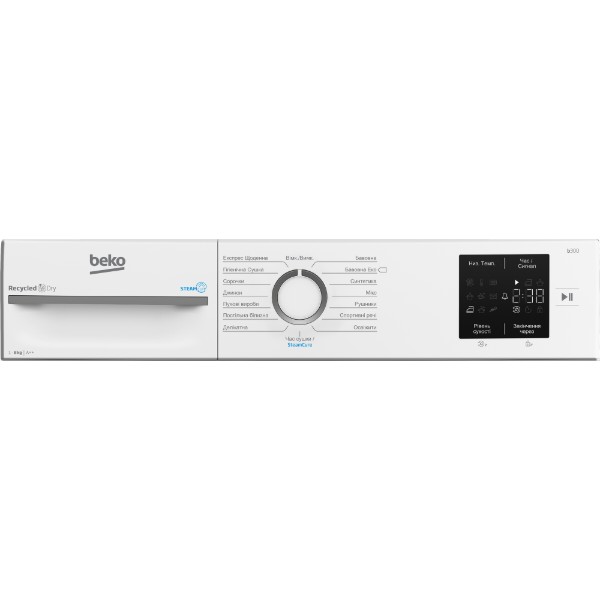 Фото - Комплект техніки Beko Пральна машина з фронтальним завантаженням + Сушильна машина Beko BM1WFSU38033WB + BM3T38239WW