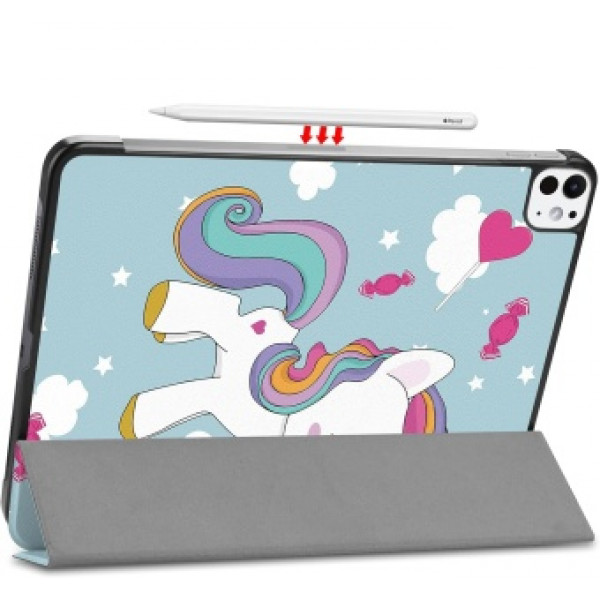 Фото - Чохол для планшету BeCover Smart Case for Apple iPad Pro 11'' M4 2024 Unicorn (711642)
