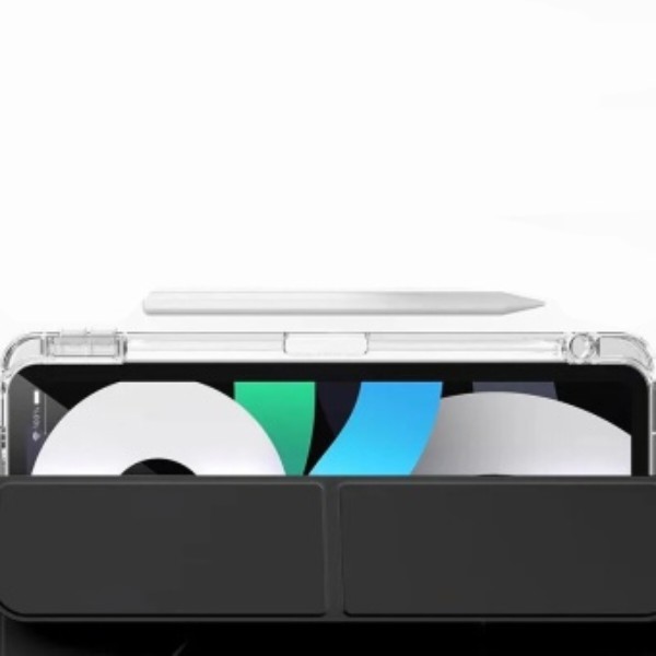 Фото - Чехол для планшета BeCover Ultra Slim Origami Transparent с креплением Apple iPad Air 13" M2/M3 (2024/2025) Black (711695)