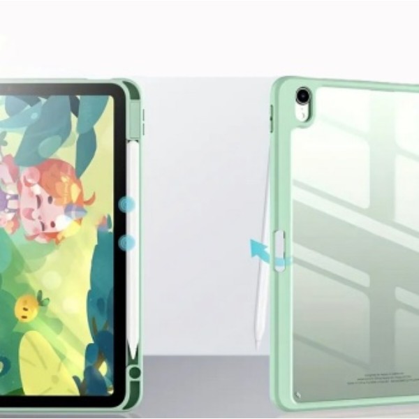 Фото - Чехол для планшета BeCover Soft Edge TPU с креплением Apple Pencil for Apple iPad Air (4/5) 2020/2022 10.9'' Light Green (711698)