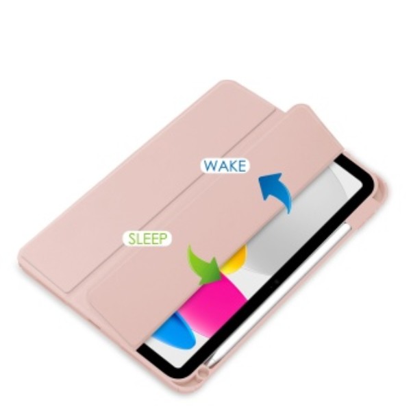 Фото - Чохол для планшета BeCover Soft Edge TPU з кріпленням Apple Pencil for Apple iPad Air (4/5) 2020/2022 10.9'' Pink (711700)