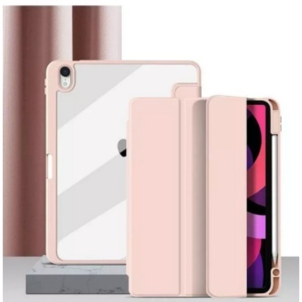 Фото - Чохол для планшета BeCover Soft Edge TPU з кріпленням Apple Pencil for Apple iPad Air (4/5) 2020/2022 10.9'' Pink (711700)