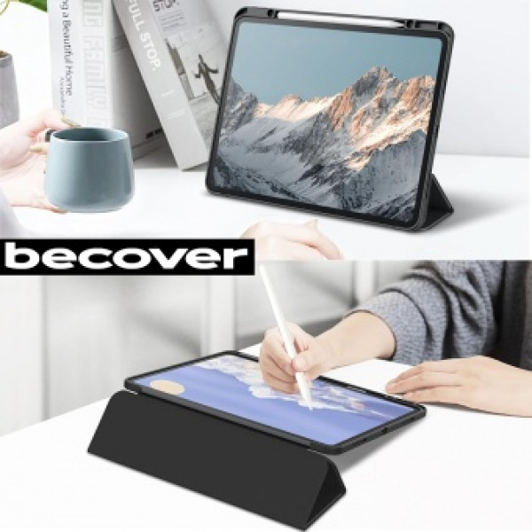 Фото - Чохол для планшету BeCover Soft Edge TPU з кріпленням Apple Pencil for Apple iPad Pro 13'' M4 2024 Black (711717)