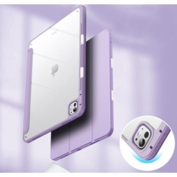 Фото - Чехол для планшета BeCover Soft Edge TPU с креплением Apple Pencil for Apple iPad Pro 13'' M4 2024 Purple (711719)