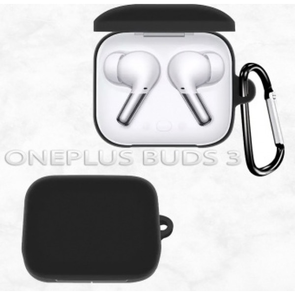 Фото - Чехол для наушников BeCover Silicon for OnePlus Buds 3 Black (712011)