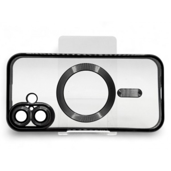 Фото - Чохол для смартфону BeCover TPU Chrome Case (MagSafe) for Apple iPhone 16 Plus Black (712075)
