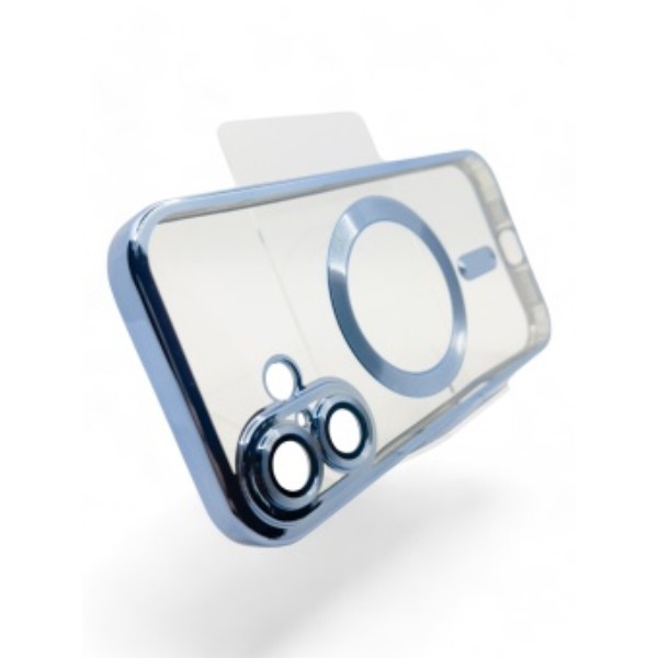 Фото - Чехол для смартфона BeCover TPU Chrome Case (MagSafe) for Apple iPhone 16 Plus Sierra Blue (712077)