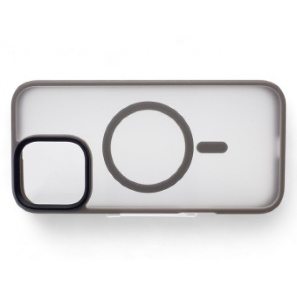 Фото - Чехол для смартфона BeCover Metal Buttons Case (MagSafe) for Apple iPhone 16 Pro Max Gray (712101)