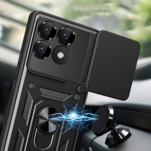 Фото - Чохол для смартфону BeCover Military for Poco F6 Pro Black (712166)