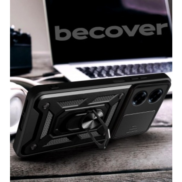 Фото - Чохол для смартфону BeCover Military for ZTE Blade A34 Black (712173)