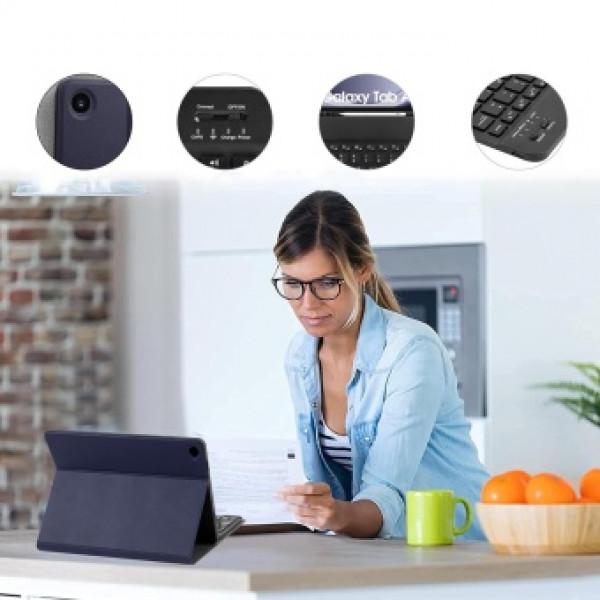 Фото - Чохол-клавіатура для планшета BeCover TouchPad for Samsung Galaxy Tab S6 Lite 10.4 P610/P613/P615/P619 Deep Blue (712362)