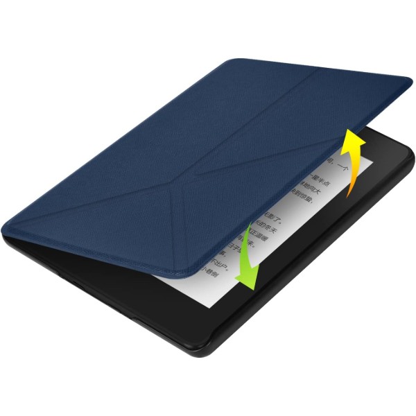 Фото - Чехол для электронной книги BeCover Ultra Slim Origami forAmazon Kindle Paperwhite 12th Gen / Kindle Colorsoft 2024 7" Deep Blue (712838)