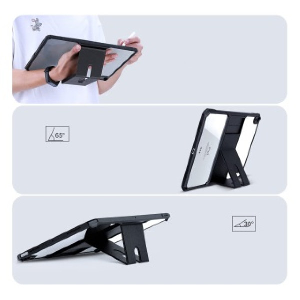 Фото - Чохол для планшета BeCover Xundd Stand for Apple iPad Air 13" M2/M3 (2024/2025) Black (713250)
