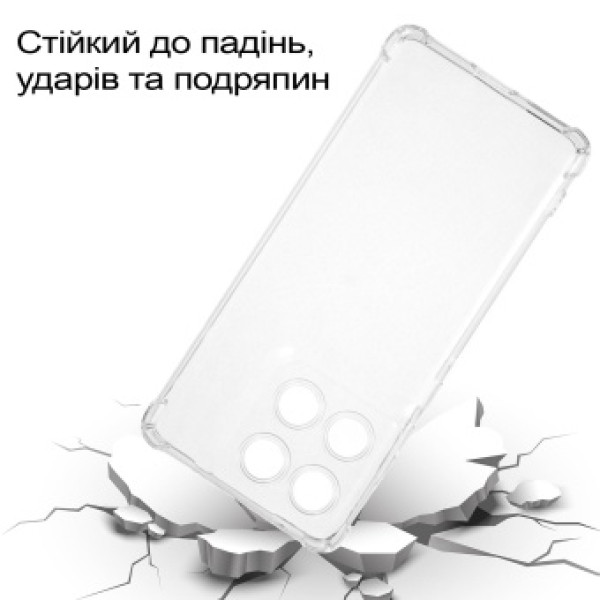 Фото - Чохол для смартфону BeCover Anti-Shock for Motorola Edge 60 Fusion Clear (713805)