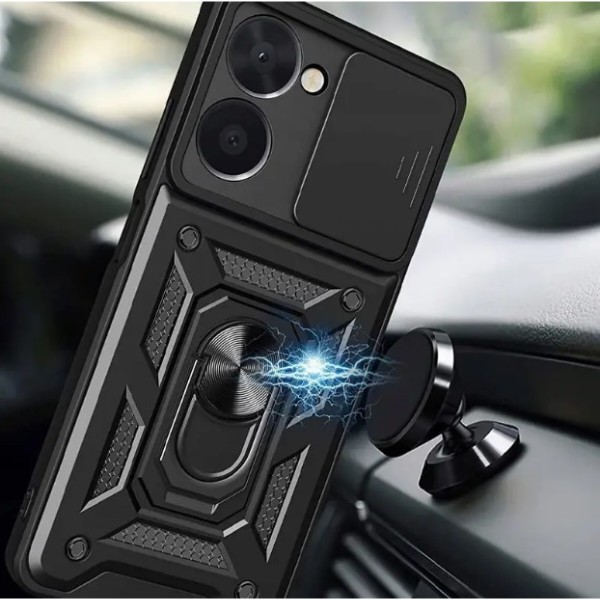 Фото - Чохол для смартфону BeCover Military for Realme C33 2022/C33 2023 Black (709170)