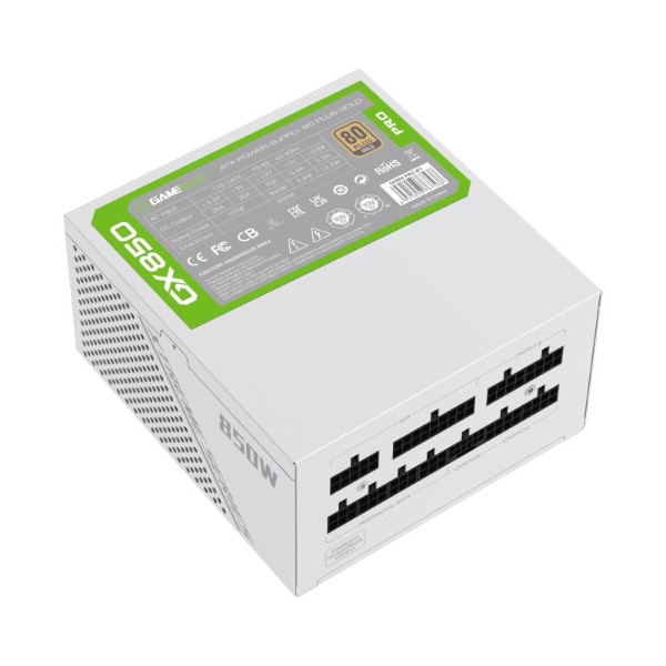 Фото - Блок питания для ПК Gamemax ATX 850W (GX-850 PRO WT)