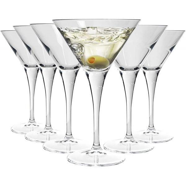 Фото - Набір келихів Bormioli Rocco Bartender Martini 6x240 мл (124490BB9021990)