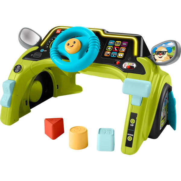 Фото - Інтерактивний руль Fisher-Price Маленький водитель с технологией Smart Stages (HTW88)