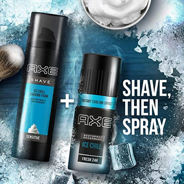 Фото - Дезодорант аэрозольный AXE Айс Чил 150 мл
