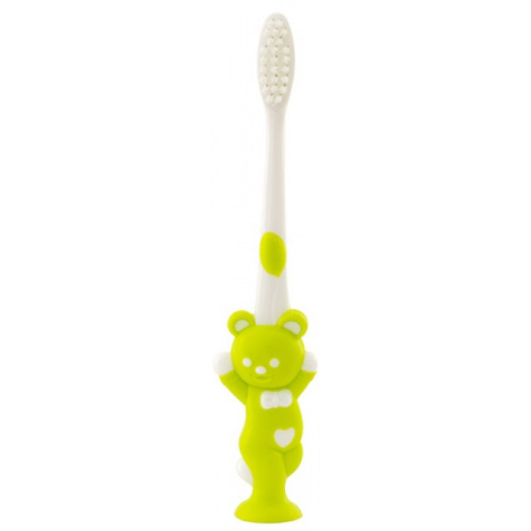 Фото - Зубна щітка мануальна дитяча Baby Team з присоскою (7202)