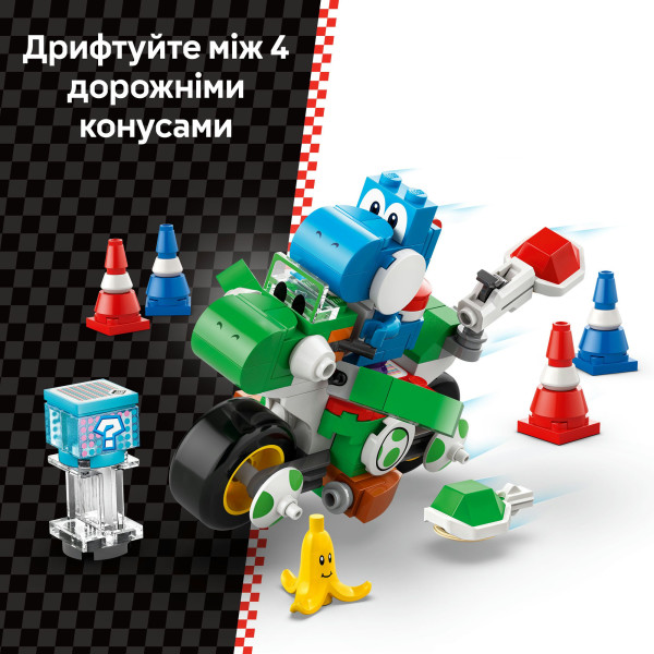 Фото - Конструктор LEGO Super Mario™ Mario Kart™ – Yoshi Bike (72031)