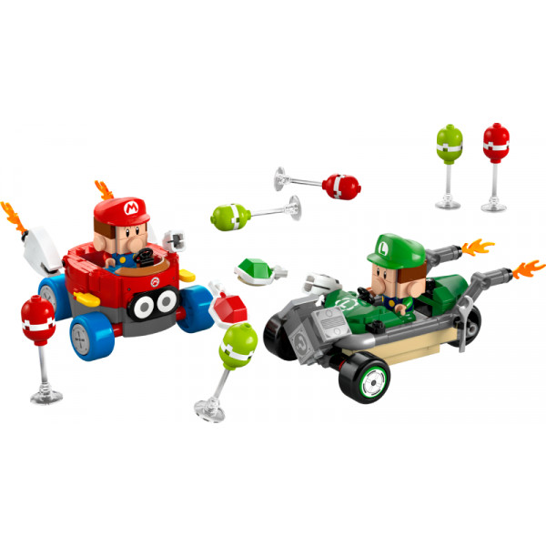 Фото - Конструктор LEGO Super Mario™ Mario Kart™ – Baby Mario vs. Baby Luigi (72034)