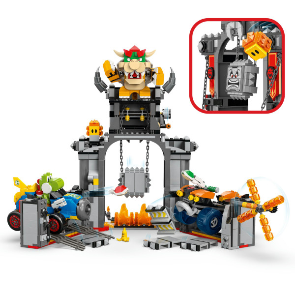 Фото - Конструктор LEGO  Super Mario™ Mario Kart™ – Bowser та його замок (72039)