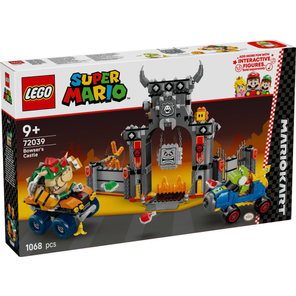 Фото - Конструктор LEGO  Super Mario™ Mario Kart™ – Bowser та його замок (72039)