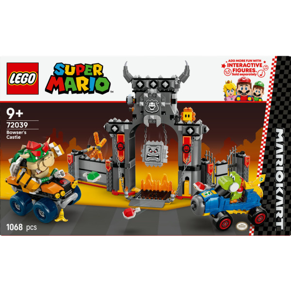 Фото - Конструктор LEGO  Super Mario™ Mario Kart™ – Bowser та його замок (72039)
