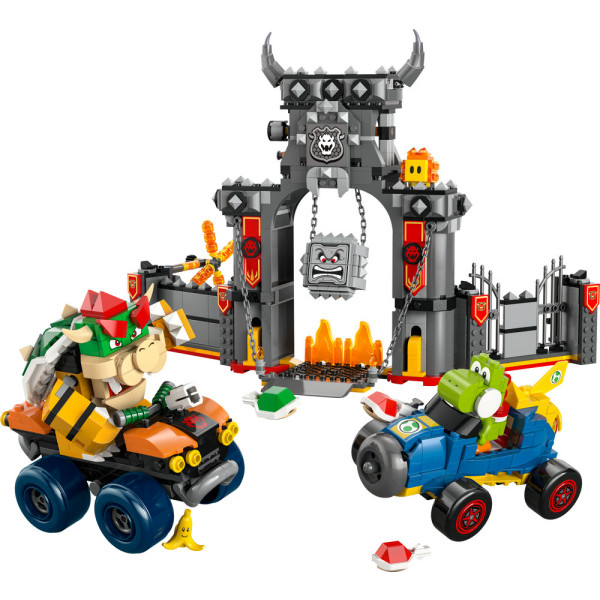 Фото - Конструктор LEGO  Super Mario™ Mario Kart™ – Bowser та його замок (72039)
