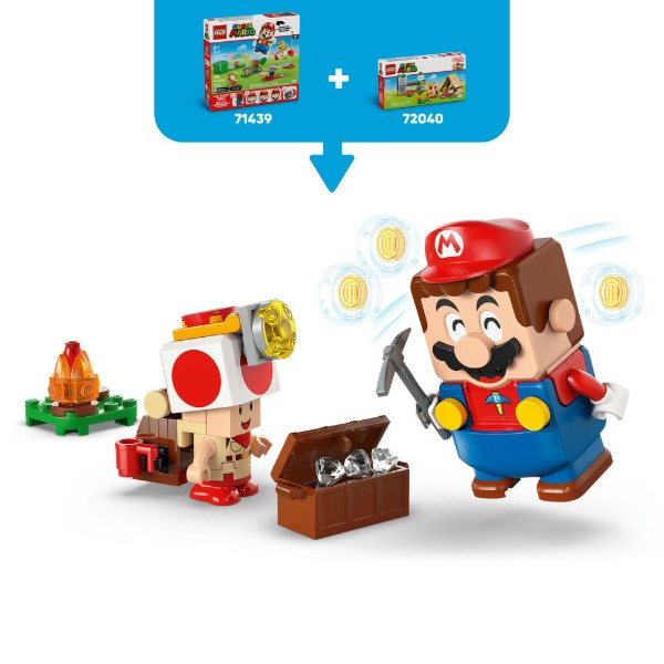Фото - Конструктор LEGO  Super Mario™ Табір Captain Toad (72040)