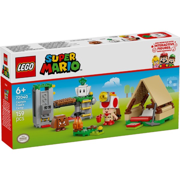 Фото - Конструктор LEGO  Super Mario™ Табір Captain Toad (72040)
