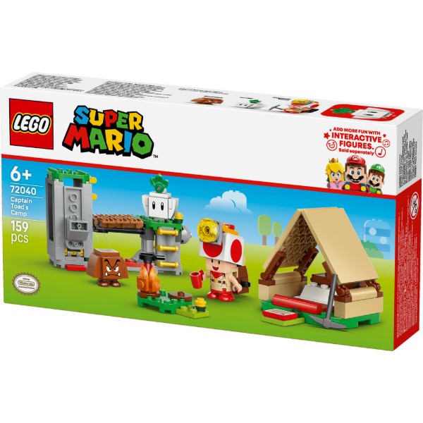 Фото - Конструктор LEGO  Super Mario™ Табір Captain Toad (72040)