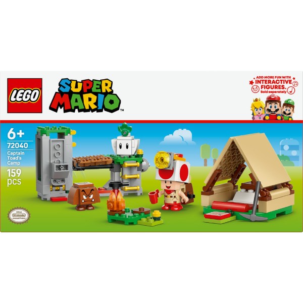 Фото - Конструктор LEGO  Super Mario™ Табір Captain Toad (72040)