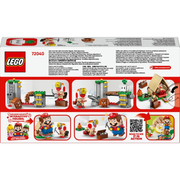 Фото - Конструктор LEGO  Super Mario™ Табір Captain Toad (72040)