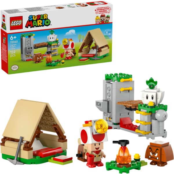 Фото - Конструктор LEGO  Super Mario™ Табір Captain Toad (72040)