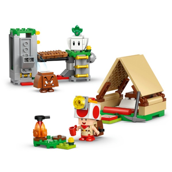 Фото - Конструктор LEGO  Super Mario™ Табір Captain Toad (72040)