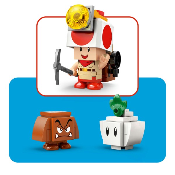 Фото - Конструктор LEGO  Super Mario™ Табір Captain Toad (72040)