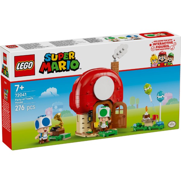 Фото - Конструктор LEGO  Super Mario™ Вечірка в будинку Toad (72041)