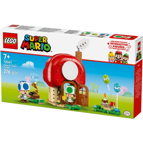 Фото - Конструктор LEGO  Super Mario™ Вечірка в будинку Toad (72041)