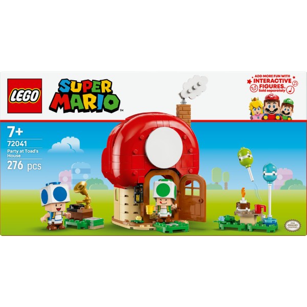 Фото - Конструктор LEGO  Super Mario™ Вечірка в будинку Toad (72041)