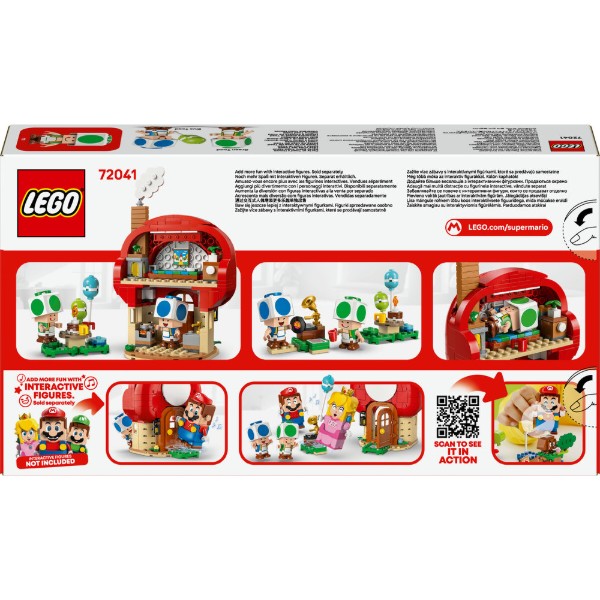 Фото - Конструктор LEGO  Super Mario™ Вечірка в будинку Toad (72041)