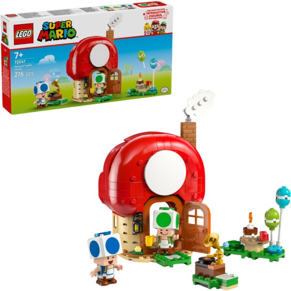 Фото - Конструктор LEGO  Super Mario™ Вечірка в будинку Toad (72041)