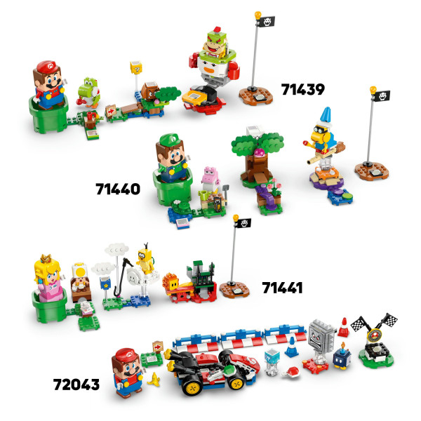 Фото - Конструктор LEGO  Super Mario™ Prince Florian і Castle Bowser (72042)