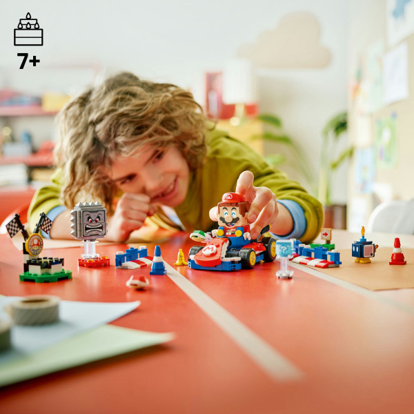Фото - Конструктор LEGO  Super Mario™ Mario Kart™ – Interactive LEGO® Mario™ та Standard Kart (72043)