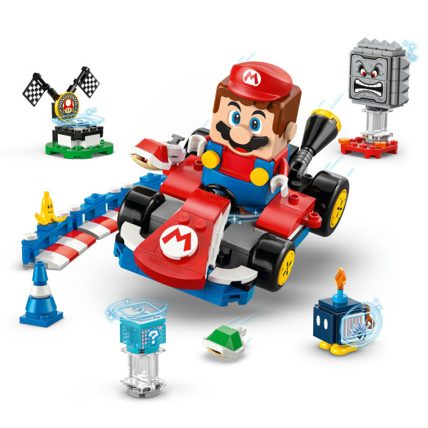 Фото - Конструктор LEGO  Super Mario™ Mario Kart™ – Interactive LEGO® Mario™ та Standard Kart (72043)
