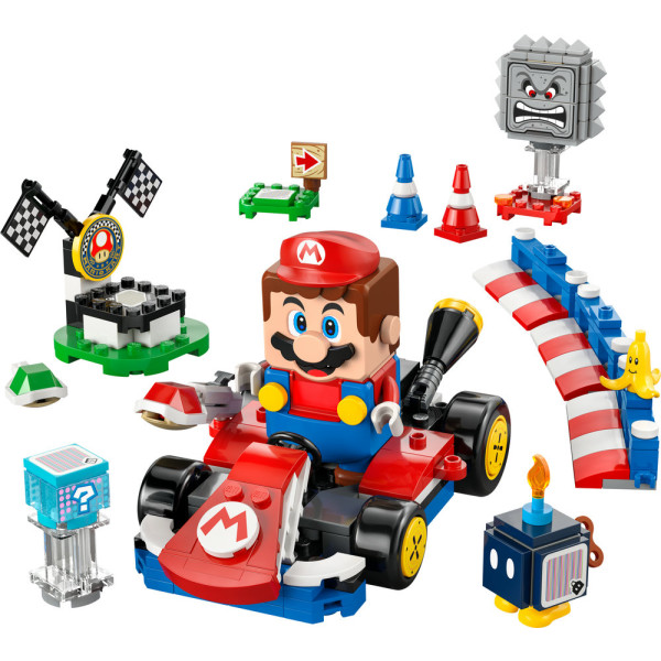 Фото - Конструктор LEGO  Super Mario™ Mario Kart™ – Interactive LEGO® Mario™ та Standard Kart (72043)