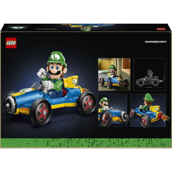 Фото - Конструктор LEGO Super Mario Mario Kart™ — Luigi и Mach 8 (72050)